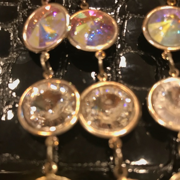 ♦️$20 SWAROVSKI CRYSTAL AURORA BOREALIS Plat Plate - Picture 5 of 8